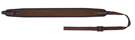 Niggeloh Universal Neoprene rifle sling, brown, with quick-release swivels