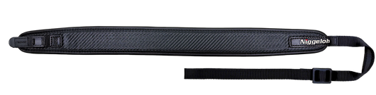 Niggeloh Rifle sling UNIVERSAL leather CARBON with QR - ASA - 1