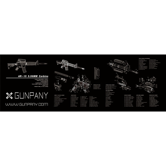 Vector Optics AR15 Bench Mat - ASA - 1