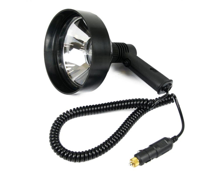 Non rechargeable Handheld HID spotlight 35W 3500 Lumens 150mm