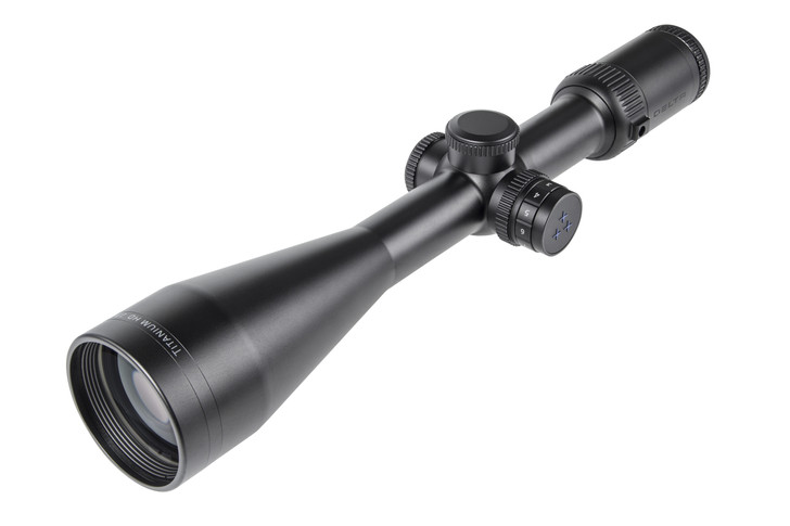Delta Titanium HD 2.5-15x56 riflescope with 4A SFP illuminated reticle