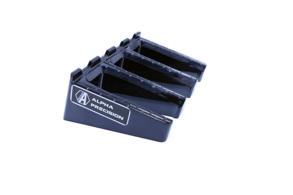 Alpha Precision Mag Rack M3 screw-mounted magazine holder, black