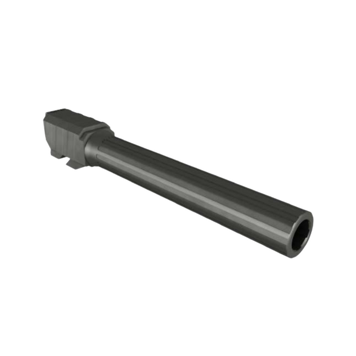 CANiK 9x19mm full size fluted barrel for SFx RIVAL, steel construction, side view