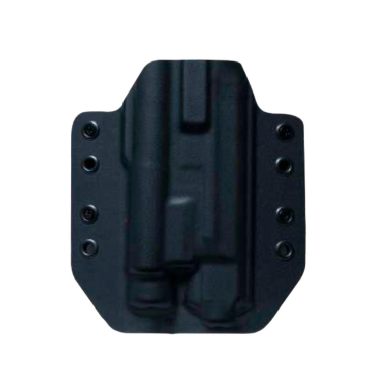 CANiK OWB Kydex holster black for TP9 and METE full-size with Olight PL-2/PL PRO, right-hand