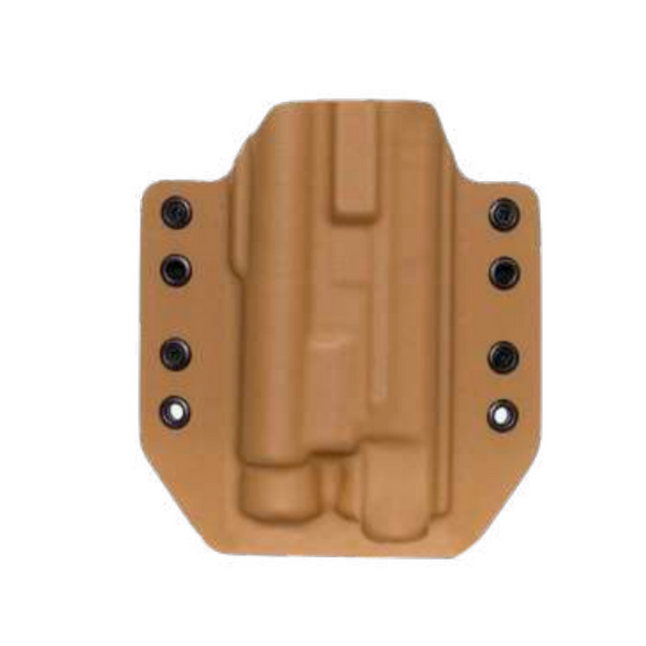 CANiK TP9/METE OWB right-hand Kydex holster for Olight PL-2/PL PRO, FDE colour