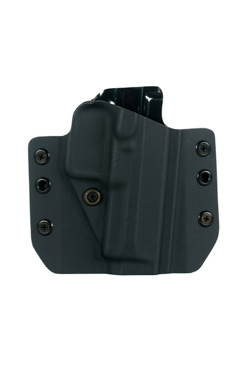 CANiK Kydex OWB holster, right-hand black finish, side profile