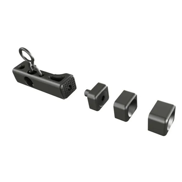 CANiK magazine catch assembly, OEM magazine release component, close-up view