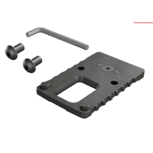 CANiK Optic Base Plate C for non-optic-ready pistols, aluminium Eloxal coated plate, serrated top surface