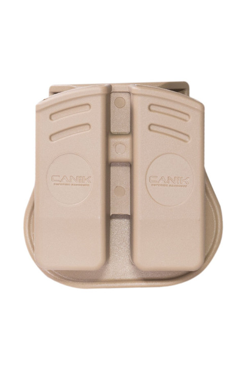 CANiK polymer magazine pouch, OWB/IWB, FDE finish
