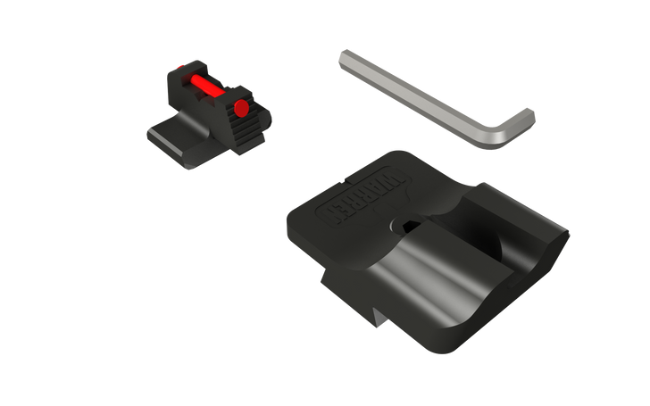 Canik Warren fibre optic front and black-out rear sight set