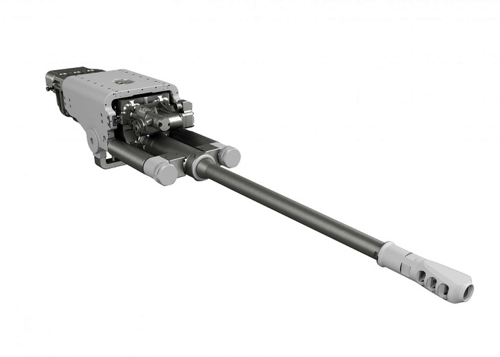 Canik Venom LR 30x113mm medium-caliber cannon with low recoil for lightweight turret integration.
