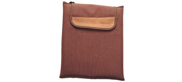 Niggeloh Mobil portable dog bed, brown M (74×54 cm), Cordura exterior with soft fur lining