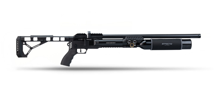 Effecto - Spark AL 500 PCP Air Rifle - 0.22 Cal. - Black - 60cm Barrel - RRP $1199