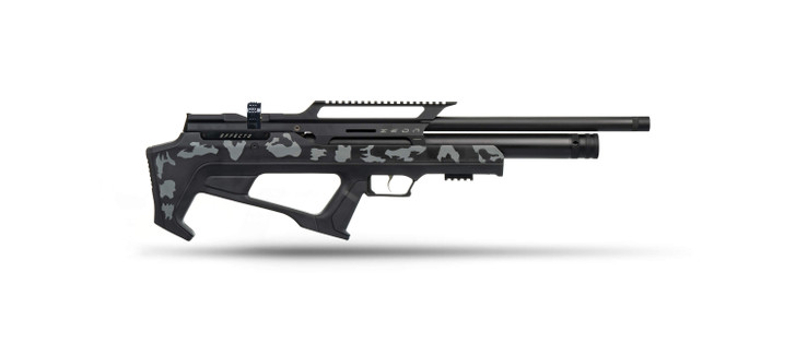 Effecto - Zeon Bullpup PCP Air Rifle - 0.22 Cal. - Cerakote Camo - 46cm Barrel - RRP $1349