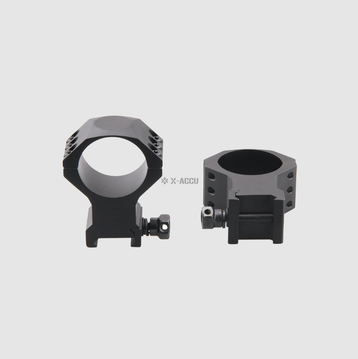 Vector Optics 34mm X-Accu high-profile Picatinny scope rings, black
