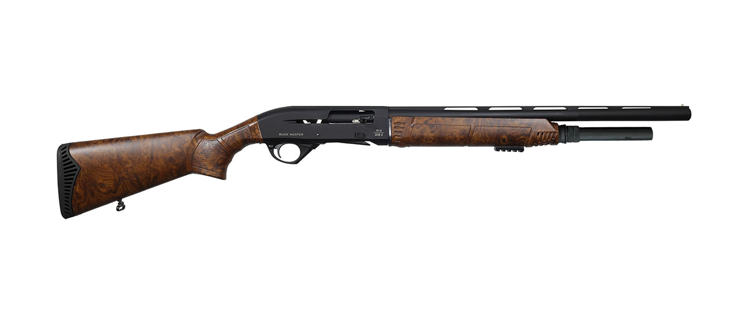PB12 Gen 2 (7&10 Rd) - Push Button Shotgun - STANDARD - Standard Timber