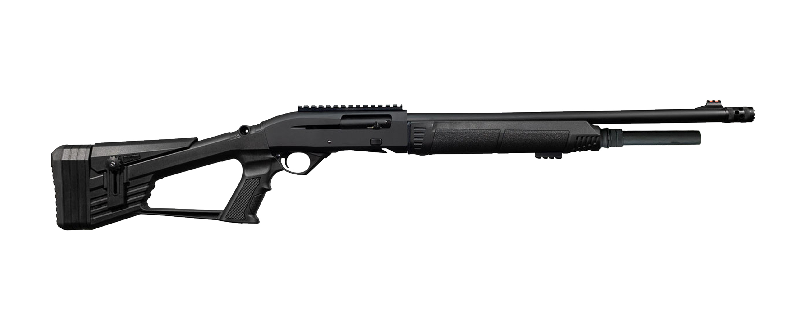 PB12 Gen 2 (7&10 Rd) - Push Button Shotgun - TACTICAL - Fixed Pistol Grip