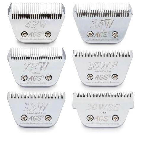 Ags Wide Premium Clipper Blades Lynn Professional