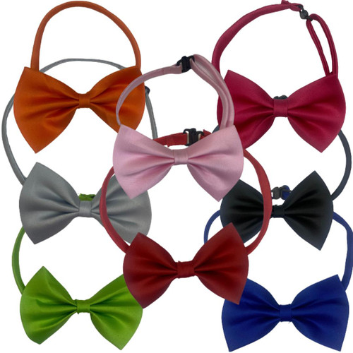  Sophia - Solid Color Collar Bowties 