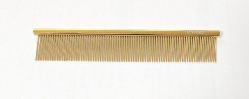 Madan Stainless Steel Fine Finishing Comb – Gold (M-N105F) Madan Stainless Steel Fine Finishing Comb – Gold (M-N105F)