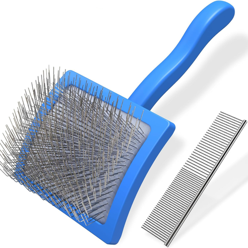 Salon Outfitters XL Pins Slicker & Combination Comb Set