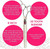  Kenchii Love 22-Tooth Blender Shears - Dog Grooming Scissors 