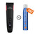 Artero Gotham Cordless Clipper with Free Oil Fresh, professional hair clipper with digital display and adjustable blade, accompanied by a can of oil fresh for maintenance.