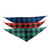  Cozymo Bandanas Lumberjack  (72 Pack) - Mixed Sizes 