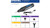 Dremel 7350-5 Cordless Rotary Tool Kit, compact handheld cordless power tool with a black and blue design, including six accessories and a charging cable.
