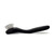 Chris Christensen Top Cat Slicker Brushes, black slicker brush with curved handle and metal bristles for grooming cats and pets.