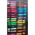 Jigsew 1 inch Biothane Extender, multiple color options arranged in rows with color names like Red, Leaf Green, Cyan, and others.