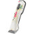 Heiniger Opal Clipper - Flora, a handheld professional grooming clipper with a white floral design and a black grip, suitable for pet grooming.