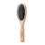 Artero Nova - Butter Brush L Short Pin, a wooden pet grooming brush with black short pin bristles for detangling and smoothing fur.