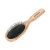 Artero Nova - Butter Brush L Short Pin, professional short pin hairbrush with a wooden handle and black bristles.