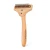 Artero Leo - Ergo Dematting Rake 17 Blades, wooden handle dematting tool with 17 metal blades for effective fur removal.