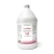Chris Christensen HypoGlow Hypoallergenic & Tearless Shampoo, a white plastic bottle with a gray cap, featuring a label with pink and black text and a small pink dog silhouette.
