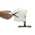 Artero Set - Stencil Cutting Simulator (Y136), a black scissors cutting a piece of white foam on a black base