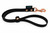 Xylo Noir Standard Grooming Loop, black grooming leash with rose gold hardware and adjustable strap for pet grooming.