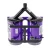 K-9 Dryers K-9 III HIGH VELOCITY BLOW DRYER - 2 SPEED, dual high velocity blow dryer units in purple with a black connecting handle and base, designed for pet grooming.