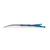 FurHQ Razor Edge - 6.5-inch Curved Teflon Shears, professional grooming scissors with a blue handle and curved blade for precise cutting.