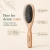 Artero Nova Super Soft Pin Brush (P956), wooden handle with black bristles and stainless steel pins for gentle grooming of dense coats.