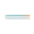 FurHQ 9 inch coarse greyhound comb orange and teal