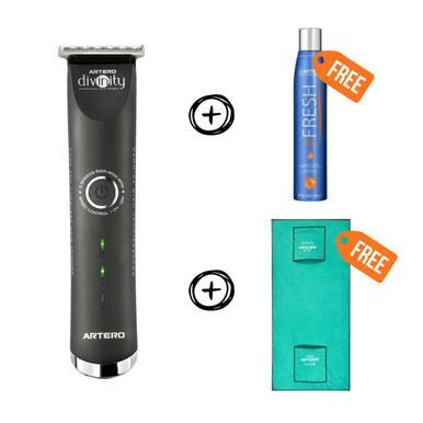 Artero Divinity Trimmer with Free Oil Fresh (M643) & Zumba Towel