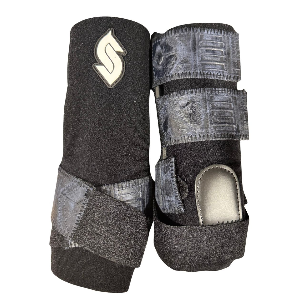 Support Rts RTS Front Medium Sports Support in Black with L86 Navy Navajo