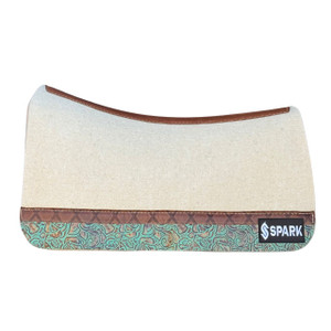 *RTS* Freedom Fit 3/4" Cream L60 Turquoise Brown Roses w/ L81 Rustic Diamond Tan *RTS* Freedom Fit 3/4" Cream L60 Turquoise Brown Roses w/ L81 Rustic Diamond Tan