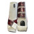 RTS Rear Medium Sports Support in White with L24 Red Roses