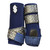 RTS Front Medium Sports Support in Navy with L66 Trenzado Denim