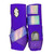RTS Front Medium Sports Support in Purple with L91 Iridescent Blue