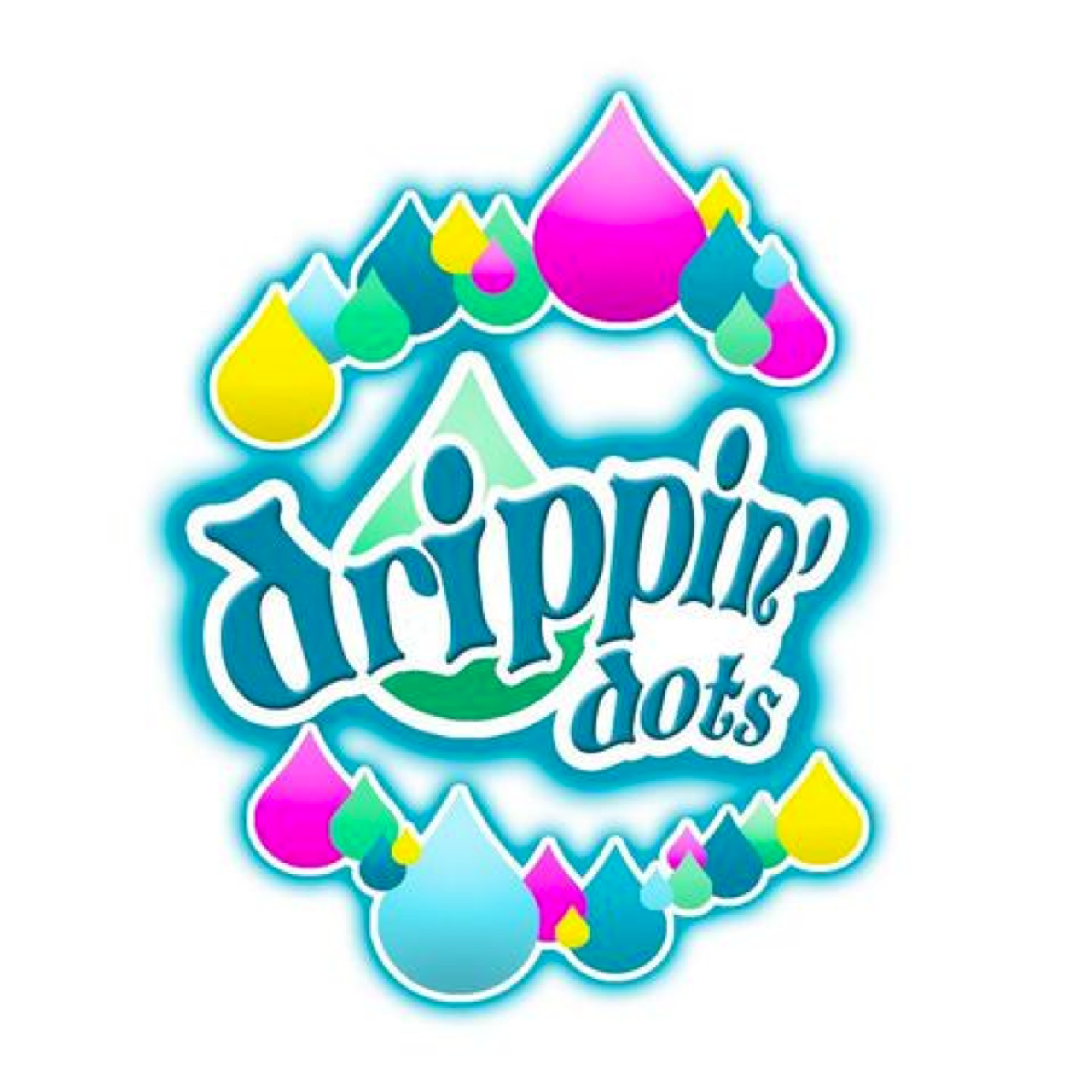 Drippin' Dots E Liquid background