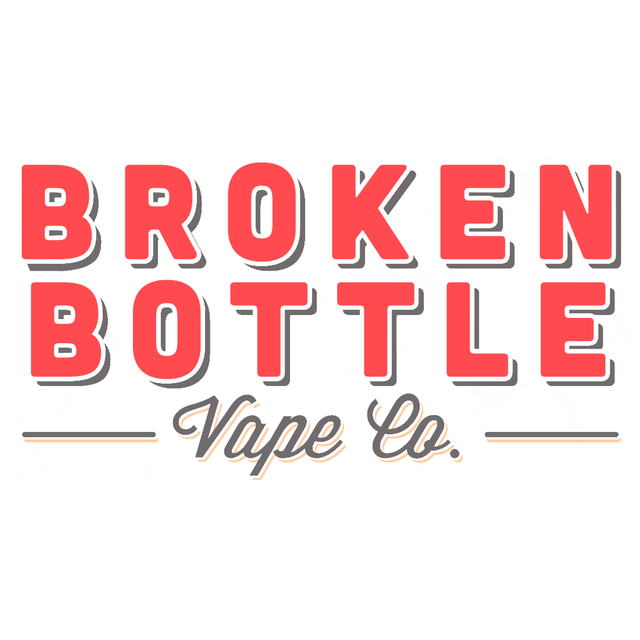 Broken Bottle Vape Co. background